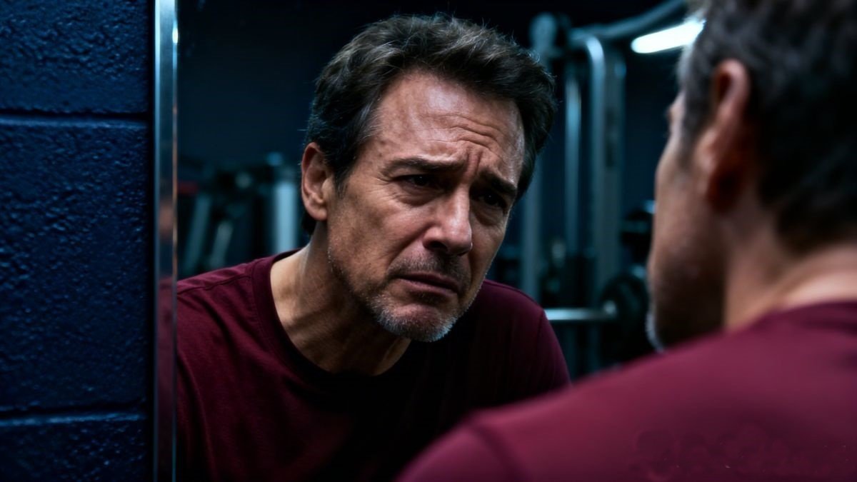 Perda de massa muscular e testosterona baixa — homem sem evolução no treino