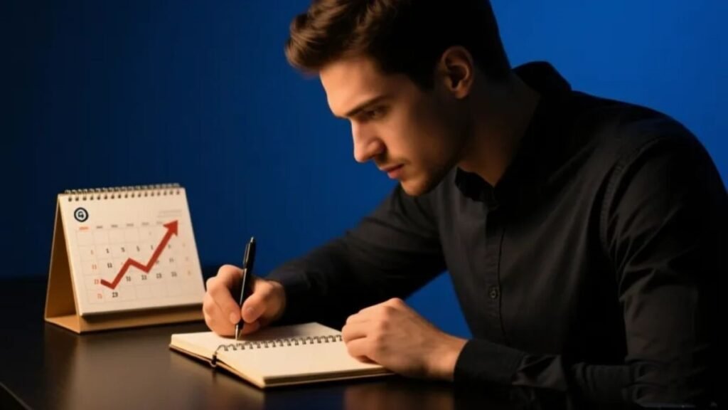 Linha do tempo de resultados do Testofen — semana a semana